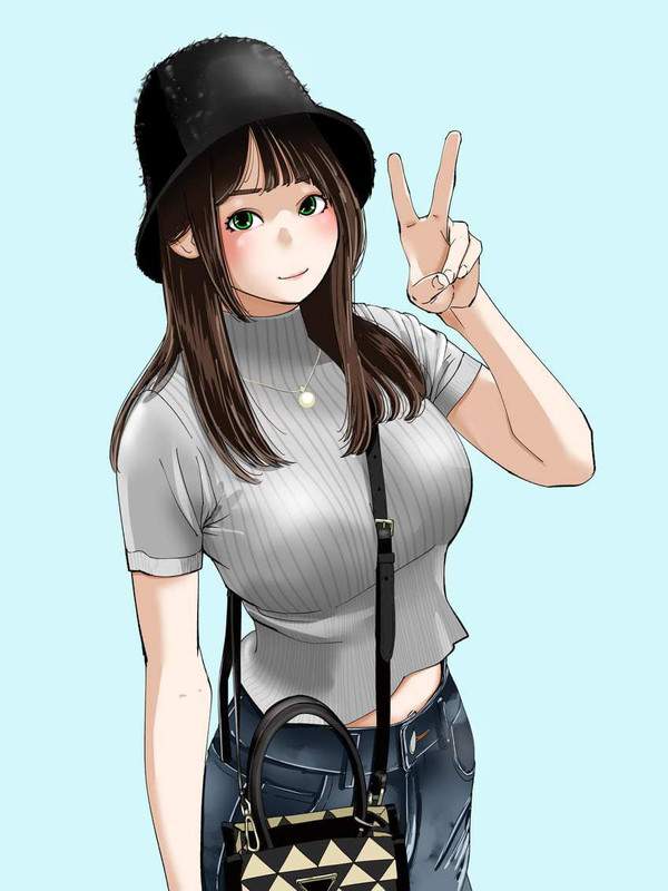 【夏の楽しみ】パイスラ巨乳女子の二次エロ画像【28枚目】