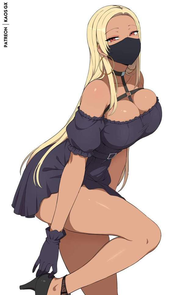 【引き立つ巨乳】オフショルダーと谷間の二次エロ画像【15枚目】