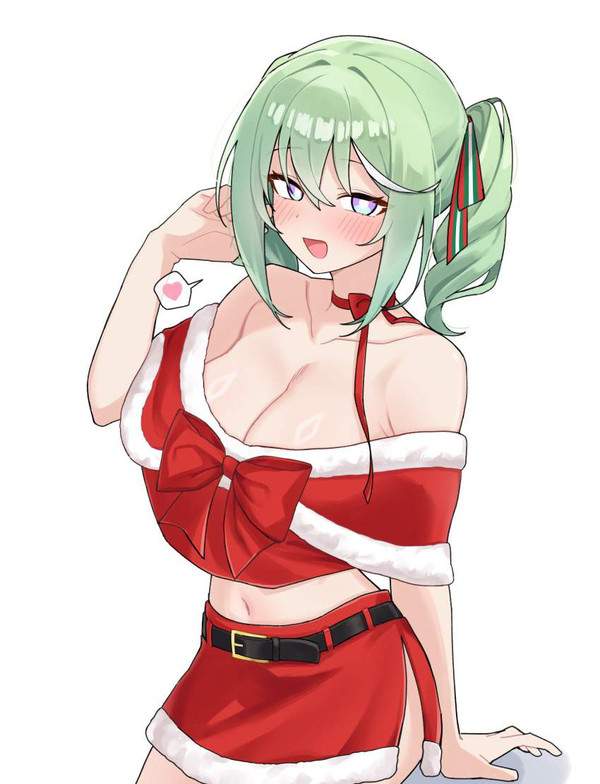 【引き立つ巨乳】オフショルダーと谷間の二次エロ画像【19枚目】