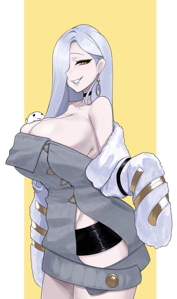 【引き立つ巨乳】オフショルダーと谷間の二次エロ画像【27枚目】