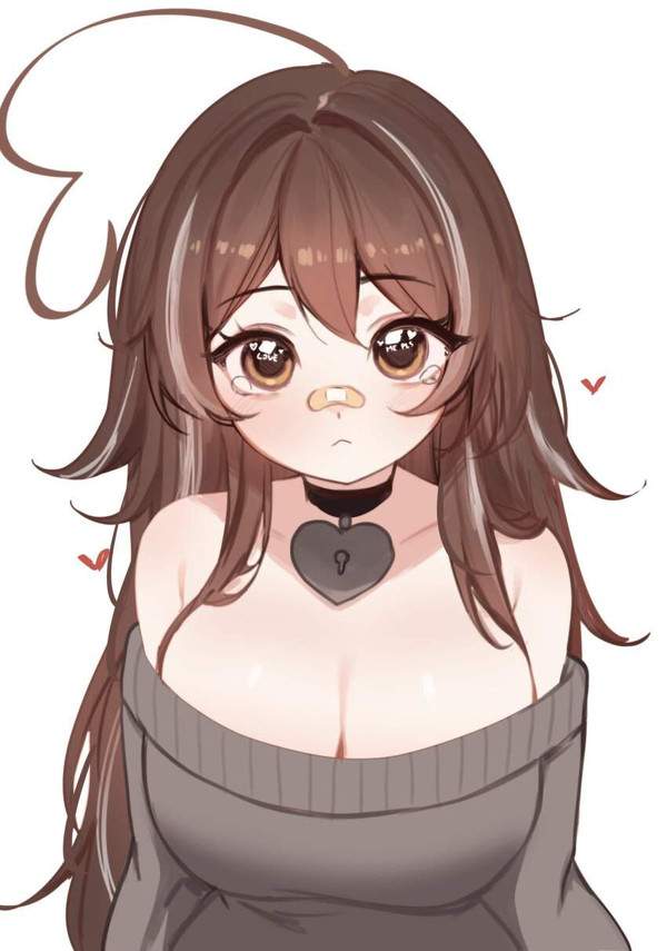 【引き立つ巨乳】オフショルダーと谷間の二次エロ画像【35枚目】