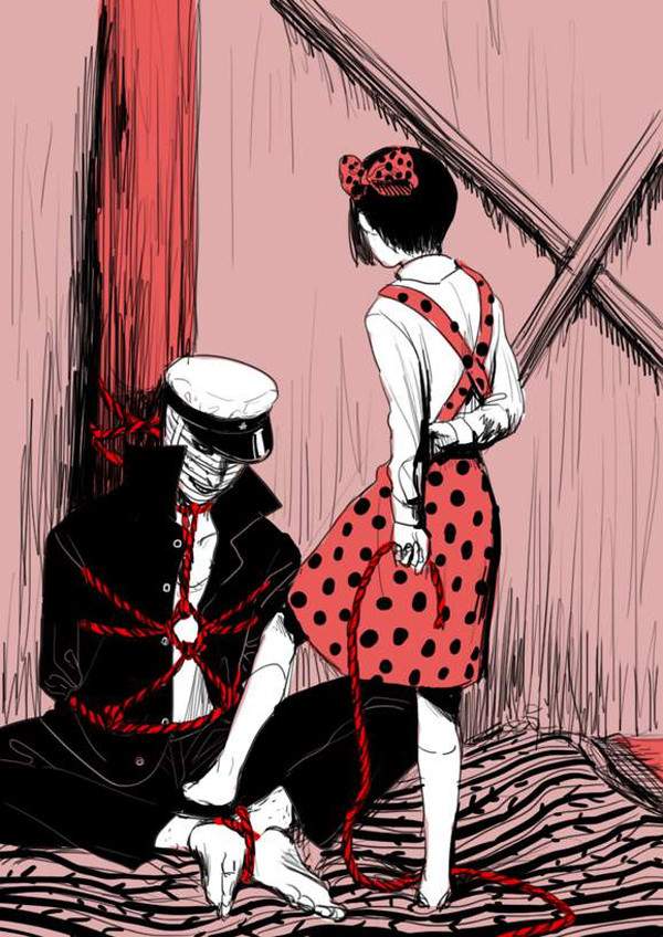 【ドＭはご褒美】女性から男性への暴行や性的暴行の二次リョナ画像【11枚目】