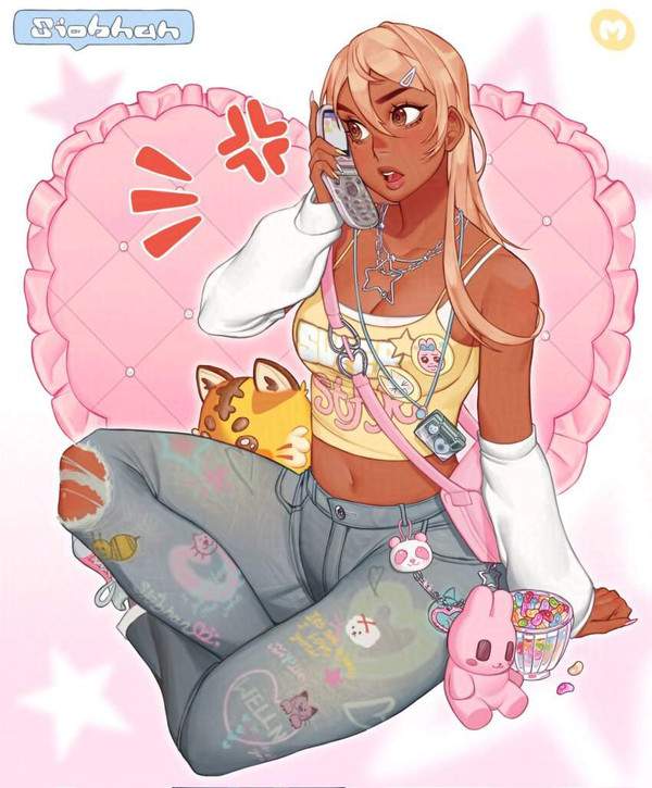 【携帯アプリの日】ガラケー持ってる女子達の二次エロ画像【30枚目】