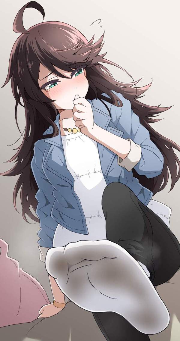 【しっとり】女子の臭そうな靴下の二次エロ画像【30枚目】