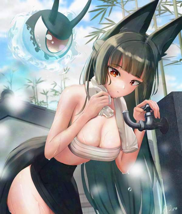 【それはビデじゃない】公園の水飲み場と女子の二次エロ画像【22枚目】