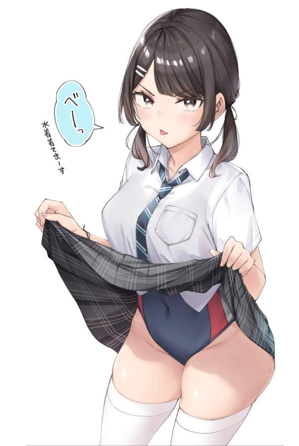 【おあずけだよ】エッチな恰好であっかんべーしてる女子達の二次エロ画像【3枚目】