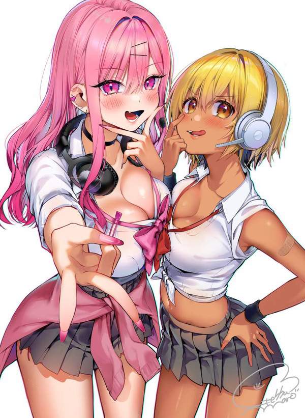 【おあずけだよ】エッチな恰好であっかんべーしてる女子達の二次エロ画像【7枚目】