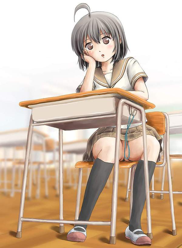 【超高校級の異常性癖】野外露出してるＪＫ達の二次エロ画像【18枚目】