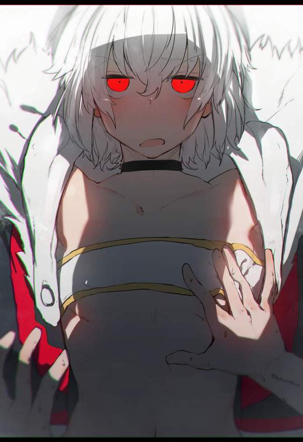 【嫌なの？】ジト目でおっぱい揉まれてる女子達の二次エロ画像【12枚目】