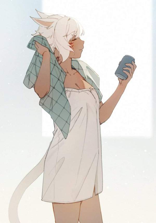 【ミサトさん！？】風呂上りにバスタオル巻いただけの恰好でお酒飲んでる女子達の二次エロ画像【20枚目】