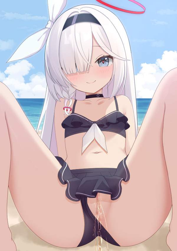 【尿コレ】ブルーアーカイブのキャラがトイレでオシッコしてるエロ画像【第26弾】【18枚目】