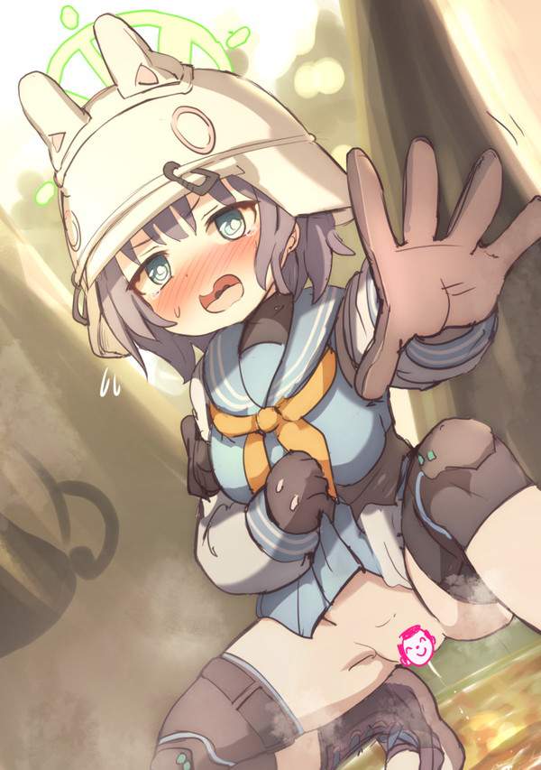 【尿コレ】ブルーアーカイブのキャラがトイレでオシッコしてるエロ画像【第26弾】【28枚目】