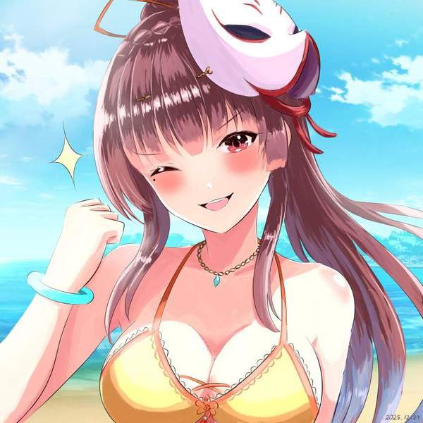 【干しといて欲しい】黄色いビキニの二次エロ画像【28枚目】