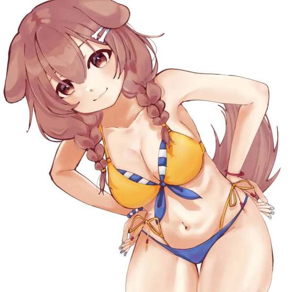 【干しといて欲しい】黄色いビキニの二次エロ画像【36枚目】