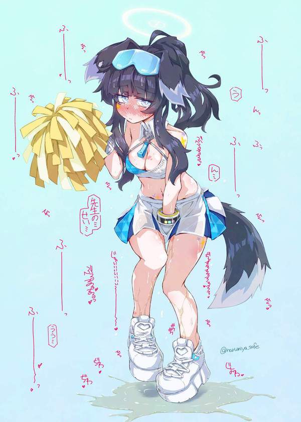 【尿コレ】ブルーアーカイブのキャラがオシッコお漏らししてるエロ画像【第27弾】【37枚目】