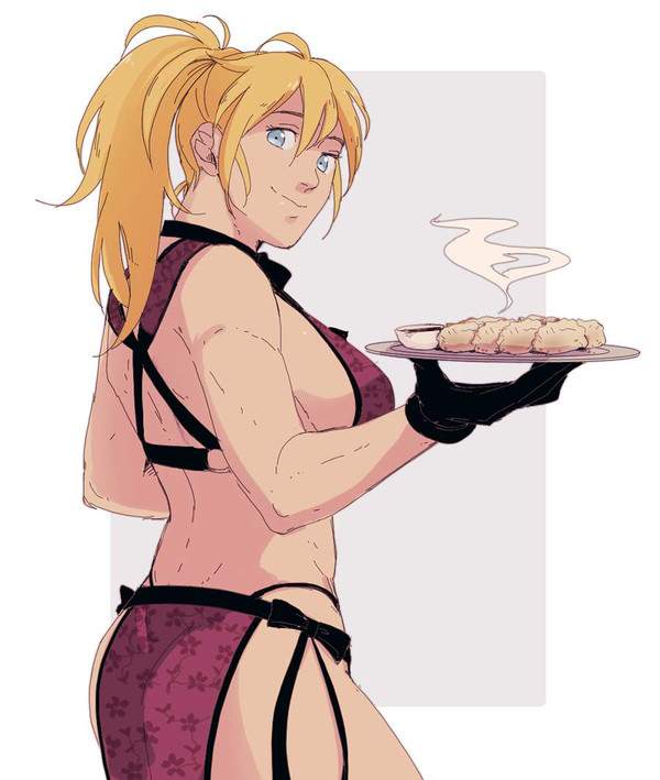 【焼き2・水1】餃子と女子の二次画像 【16枚目】