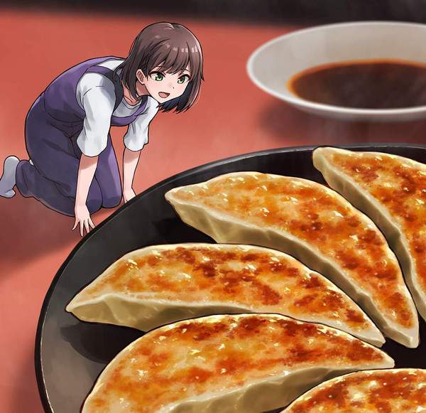 【焼き2・水1】餃子と女子の二次画像 【37枚目】