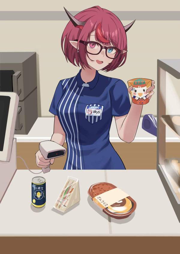 【おチンポあたためますか?】コンビニ店員の二次エロ画像 【14枚目】