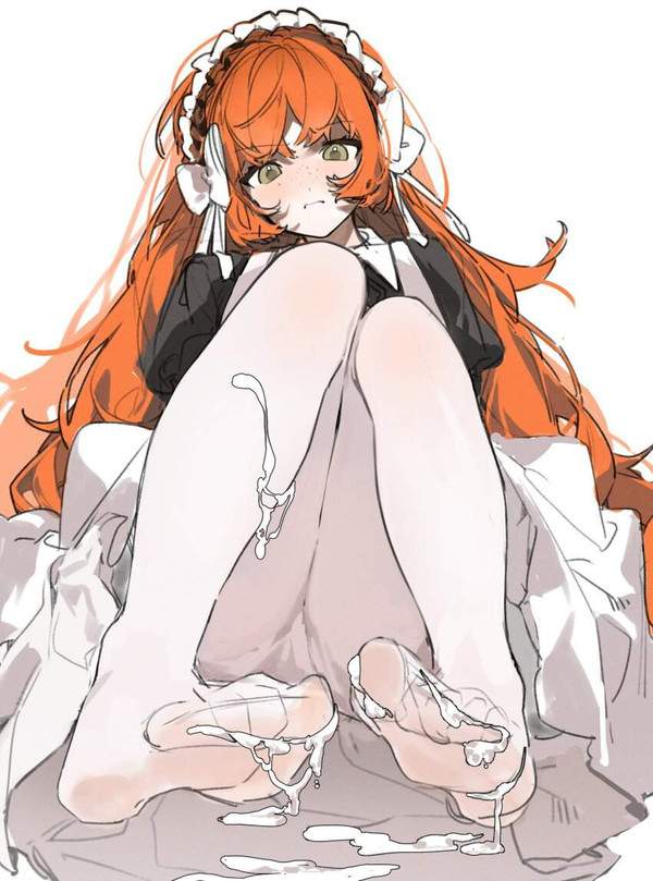 【足コキ直後】ザーメンまみれな足の二次エロ画像 【12枚目】