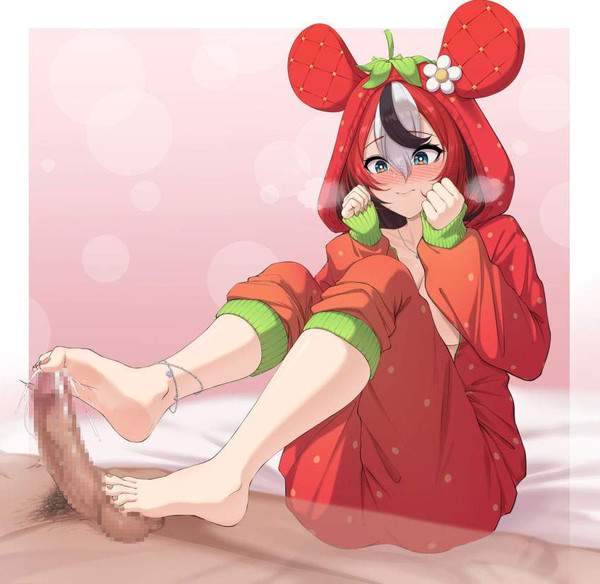 【足コキ直後】ザーメンまみれな足の二次エロ画像 【18枚目】