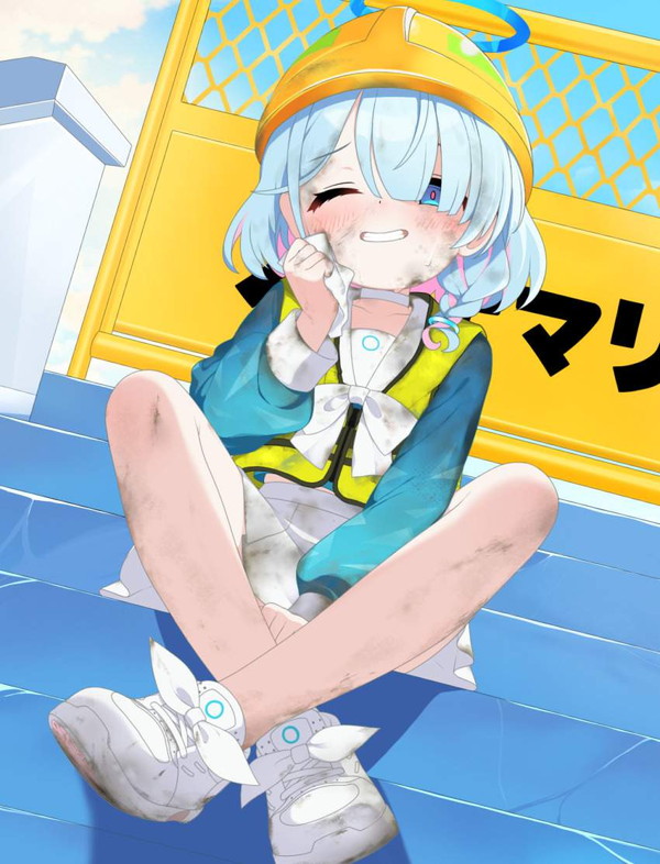 【汗舐めたい】安全ヘルメット姿なドカタ女子の二次エロ画像 【25枚目】