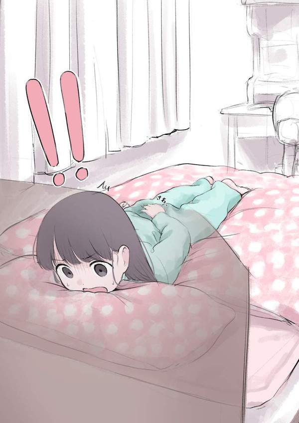 【冬あるある】おねしょする女子達の二次エロ画像　【1枚目】