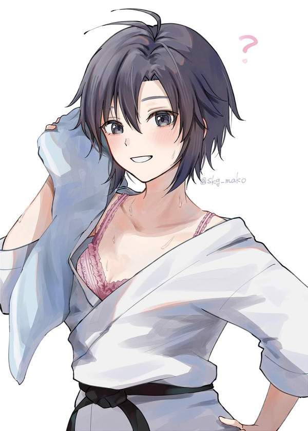 【ジム教授】黒帯女子の二次エロ画像 【2枚目】