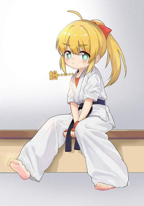 【ジム教授】黒帯女子の二次エロ画像 【15枚目】