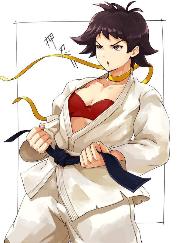 【ジム教授】黒帯女子の二次エロ画像 【37枚目】