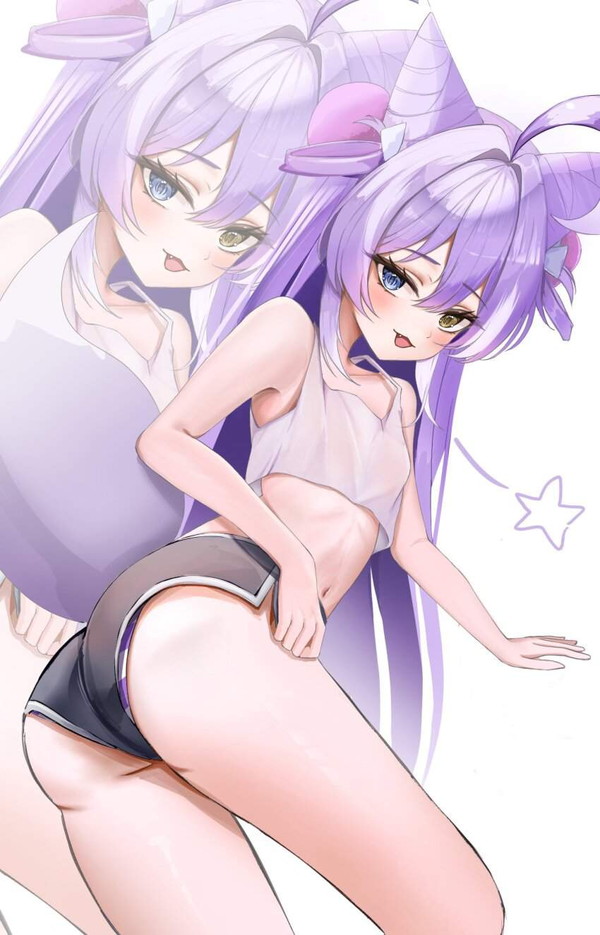 【庄野アナは関係ない】ショーパンの隙間からパンツ見えてる女子達の二次エロ画像 【10枚目】