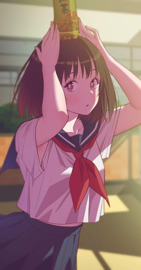 【夏が待ち遠しい】夏服ＪＫワキを愛でる二次エロ画像 【14枚目】