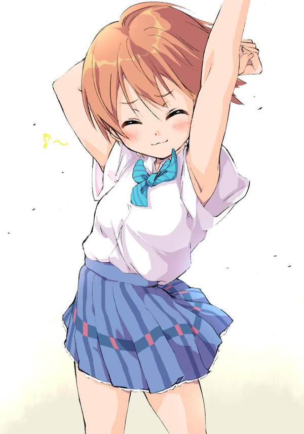 【夏が待ち遠しい】夏服ＪＫワキを愛でる二次エロ画像 【29枚目】