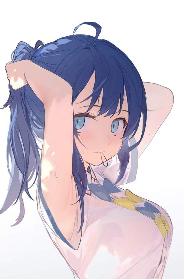 【夏が待ち遠しい】夏服ＪＫワキを愛でる二次エロ画像 【36枚目】