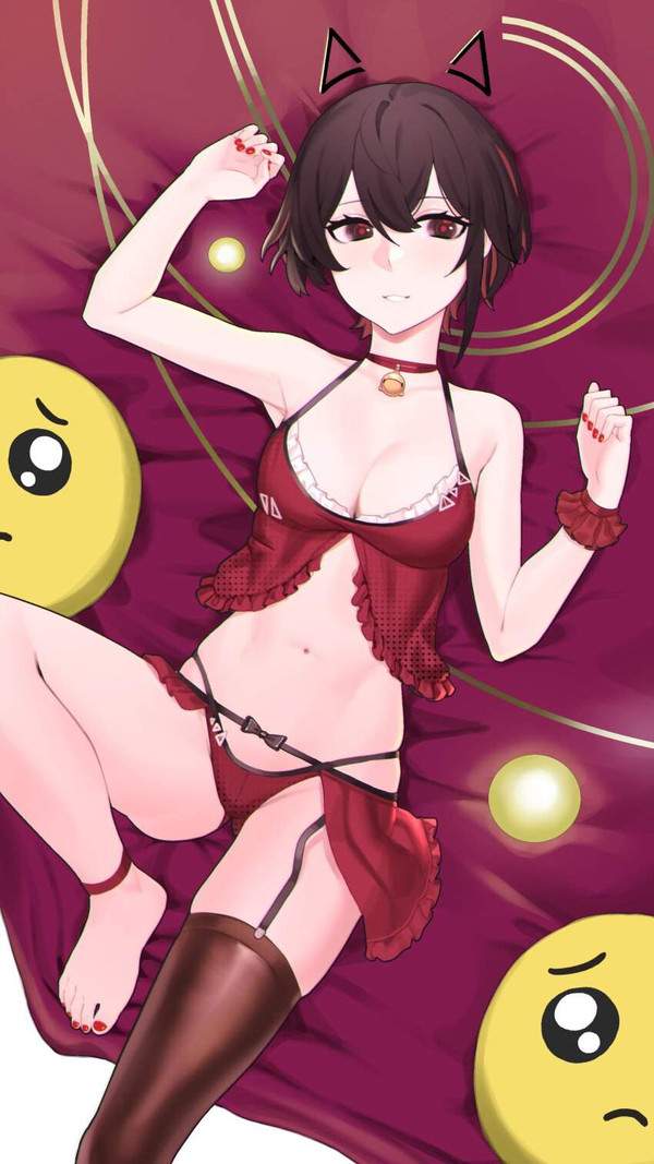 【春一番名付けの日】赤いパンツの女子が片腕を上げてる二次エロ画像【22枚目】