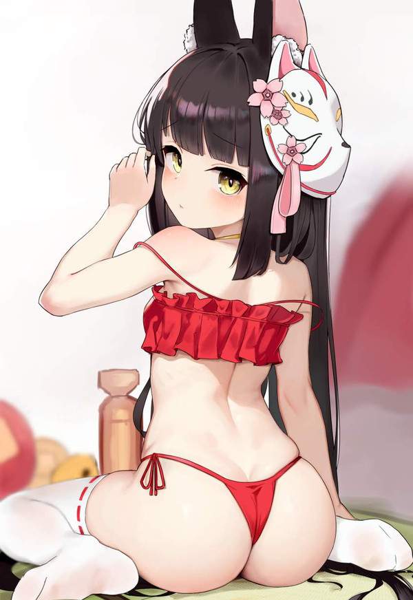 【春一番名付けの日】赤いパンツの女子が片腕を上げてる二次エロ画像【26枚目】