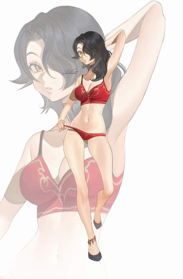 【春一番名付けの日】赤いパンツの女子が片腕を上げてる二次エロ画像【31枚目】