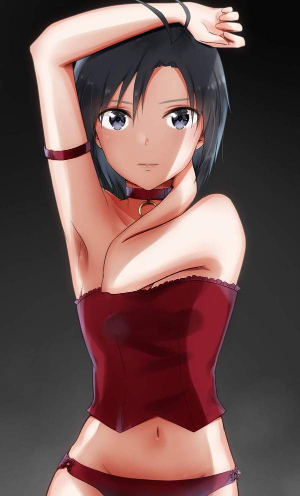 【春一番名付けの日】赤いパンツの女子が片腕を上げてる二次エロ画像【37枚目】