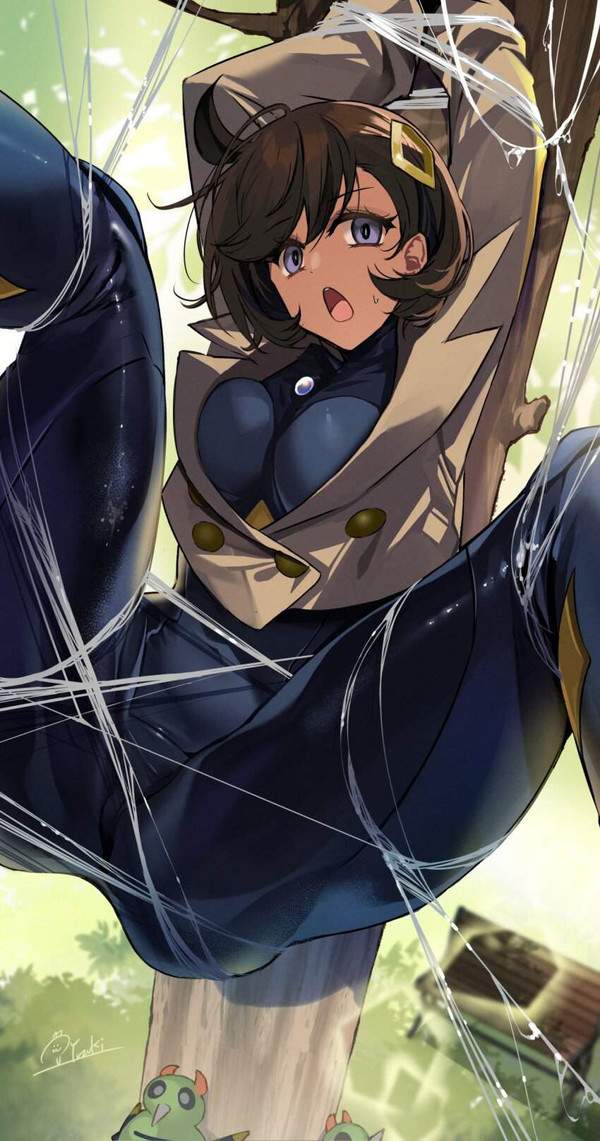 【全国狩猟禁止の日】罠に引っ掛かった女子達の二次エロ画像像【13枚目】