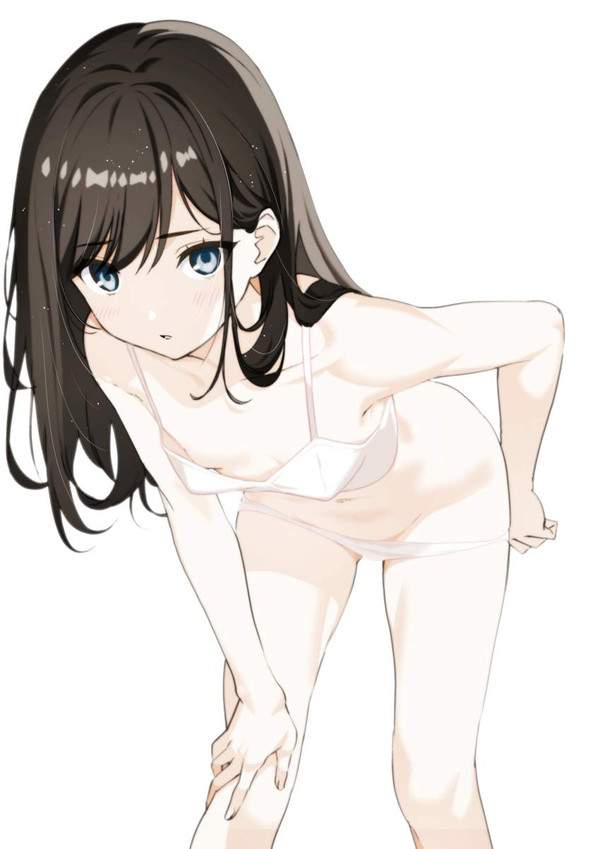 【運動神経良さそう】スレンダー体型スポブラ＆ショーツ女子の二次エロ画像【13枚目】