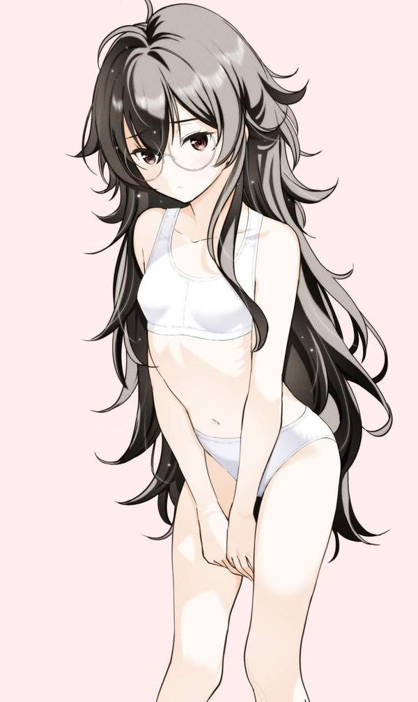 【運動神経良さそう】スレンダー体型スポブラ＆ショーツ女子の二次エロ画像【21枚目】