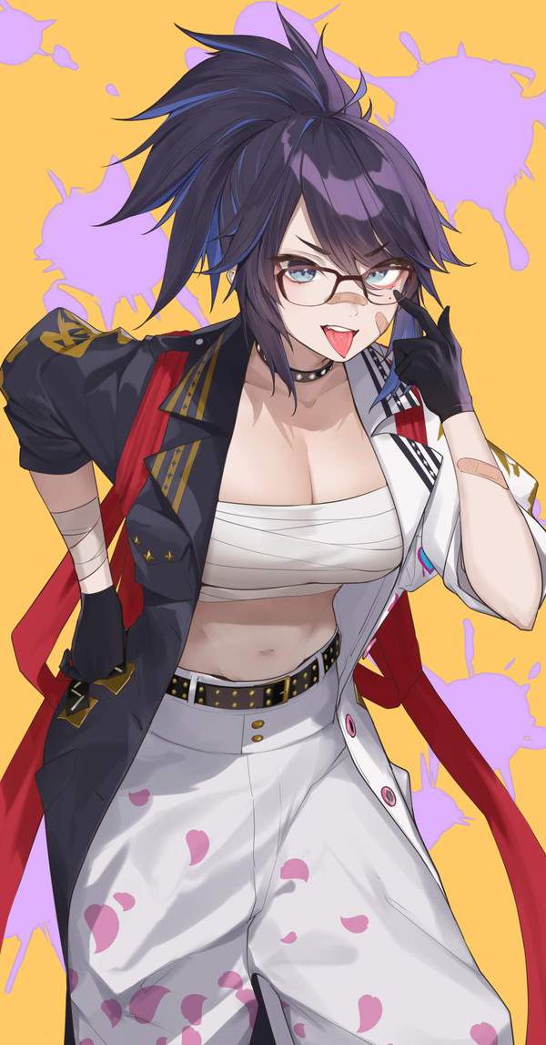 【年少系】サラシがブラジャー代わりな女ヤンキー達の二次エロ画像【悪美野式】【7枚目】