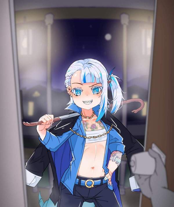 【年少系】サラシがブラジャー代わりな女ヤンキー達の二次エロ画像【悪美野式】【12枚目】