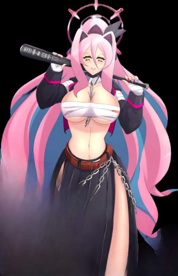 【年少系】サラシがブラジャー代わりな女ヤンキー達の二次エロ画像【悪美野式】【22枚目】