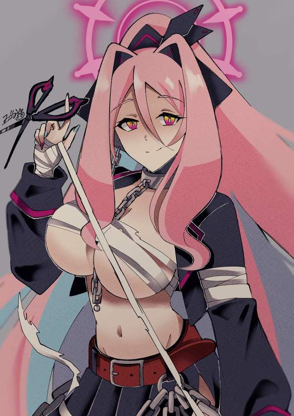 【年少系】サラシがブラジャー代わりな女ヤンキー達の二次エロ画像【悪美野式】【36枚目】