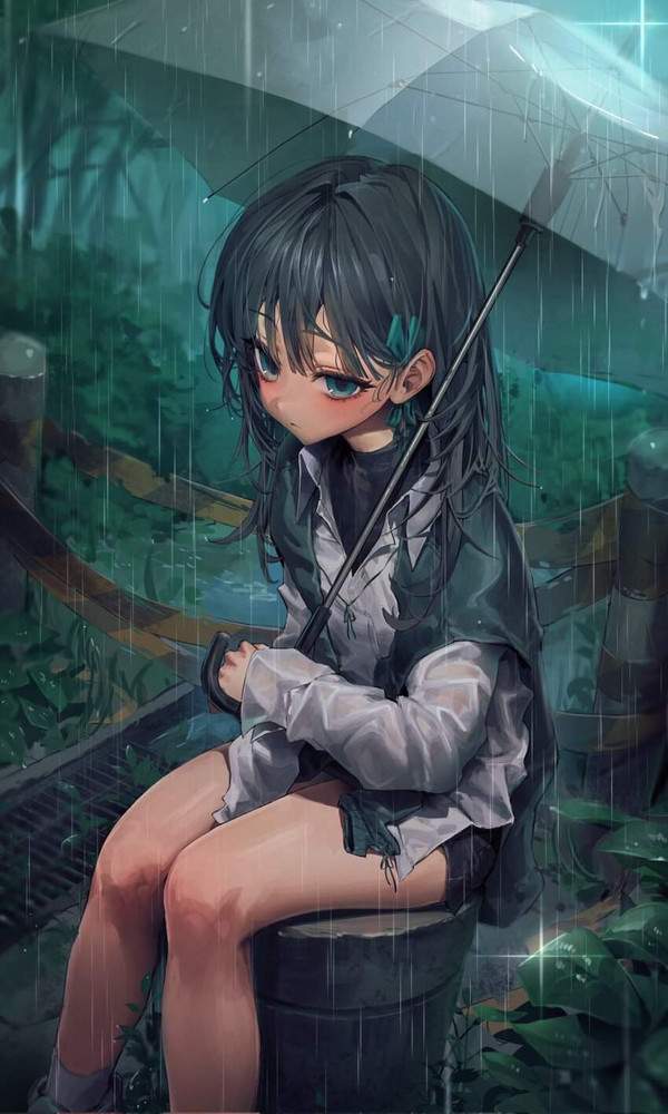 【雨水】雨に濡れた女子達の二次エロ画像【30枚目】