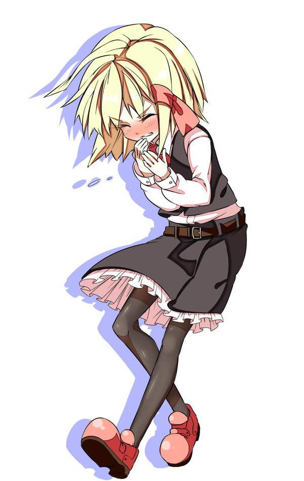 【アレルギーの日】くしゃみする女子達の二次エロ画像【19枚目】