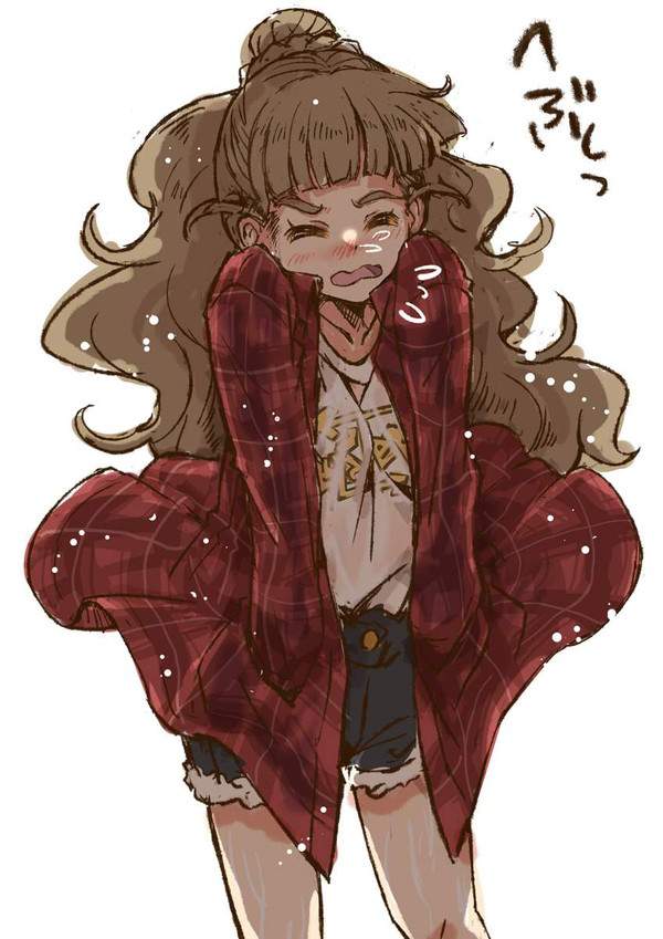 【アレルギーの日】くしゃみする女子達の二次エロ画像【24枚目】