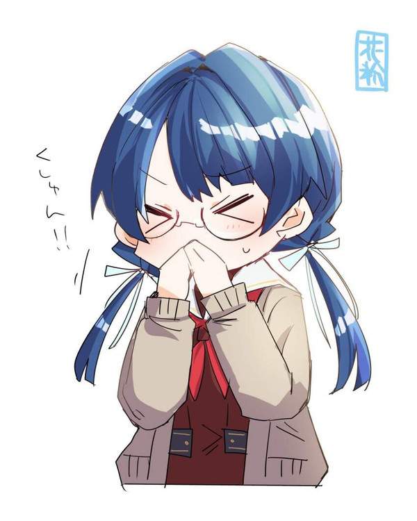 【アレルギーの日】くしゃみする女子達の二次エロ画像【34枚目】