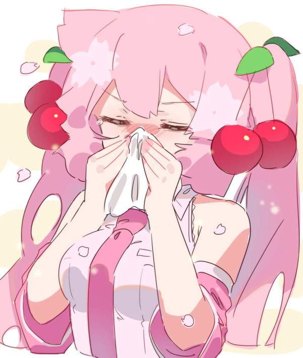 【アレルギーの日】くしゃみする女子達の二次エロ画像【35枚目】