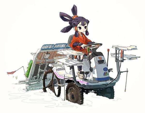 【食糧管理法公布記念日】田植えする女子達の二次エロ画像【10枚目】